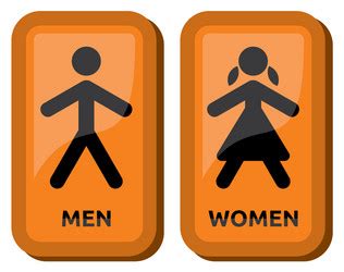 Free Restroom Sign Vector Images (over 570)