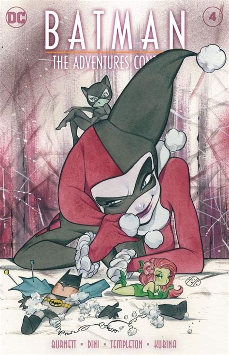 Batman The Adventure Continues 4 Cover Harley Quinn By Peach Momoko Comic Books Art