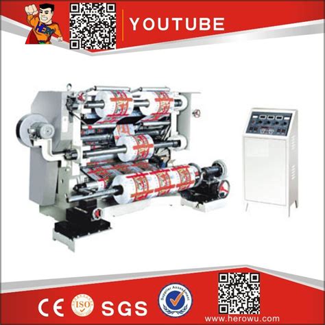 High Speed Economic Automatic Paper Slitting Machine China Paper