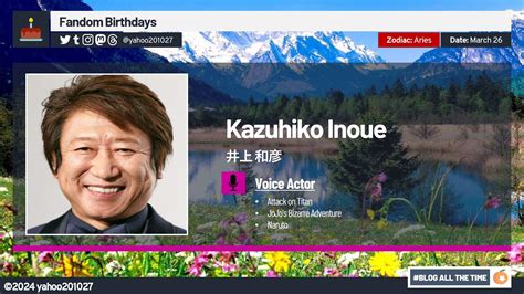 Happy Birthday Kazuhiko Inoue 2024 Anime Amino