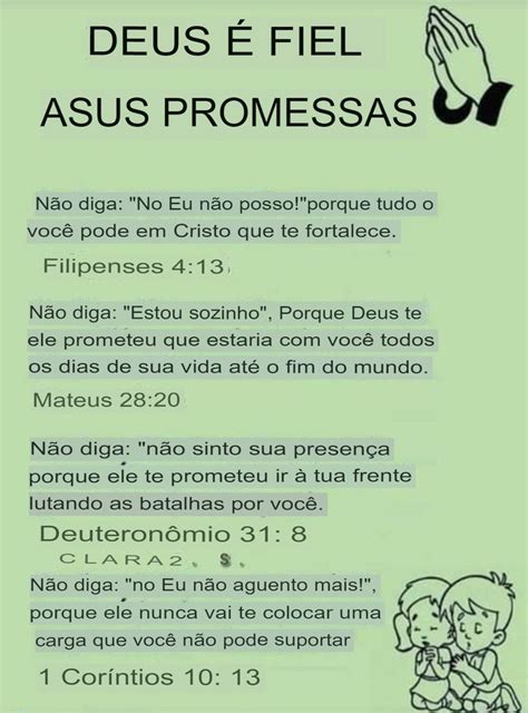 Deus é Fiel A Suas Promessas Fidelidade De Deus Deus é Fiel Promessa