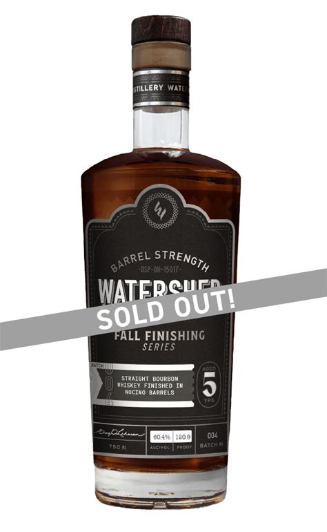 Fall Finishing Series Watershed Distillery