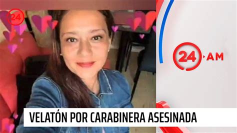 Masiva Velatón En Casa De Carabinera Asesinada 24 Horas Tvn Chile