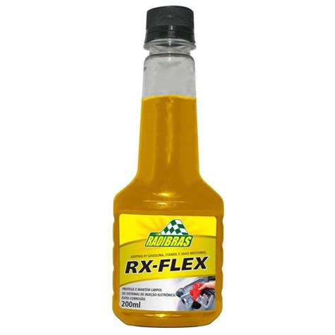 Aditivo de combustível flex RX 600 amarelo 200ML radibras Submarino