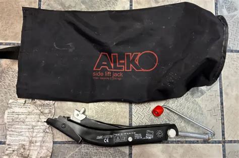 Alko Al Ko Heavy Duty Kg Side Lift Caravan Jack With Case Eur