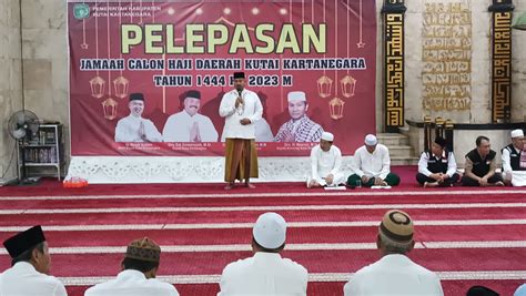 Resmi Melepas Secara Simbolis Jama Ah Calon Haji Kukar Ini Pesan