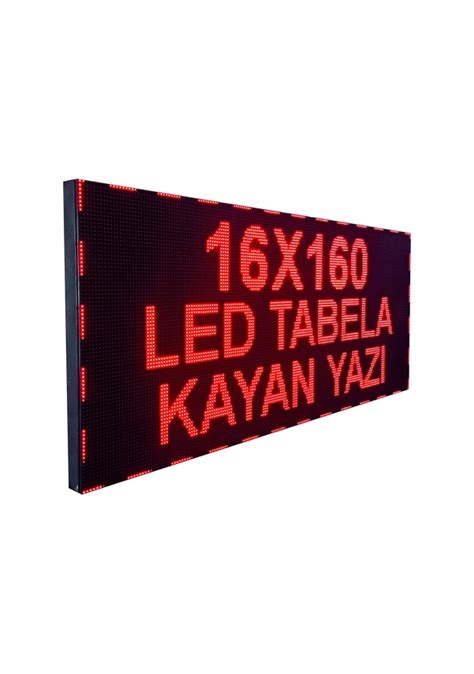 16x160cm Led Tabela Kayan Yazı Fiyatları ve Özellikleri