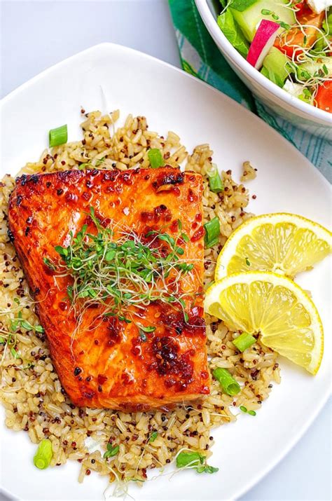 This Broiled Teriyaki Salmon Recipe Takes No Time At All