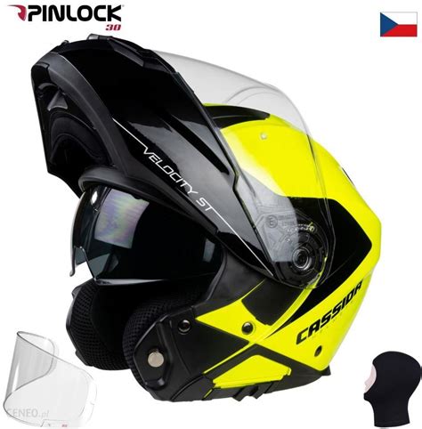 Kask Motocyklowy Cassida Velocity St To Czarny Opinie I Ceny