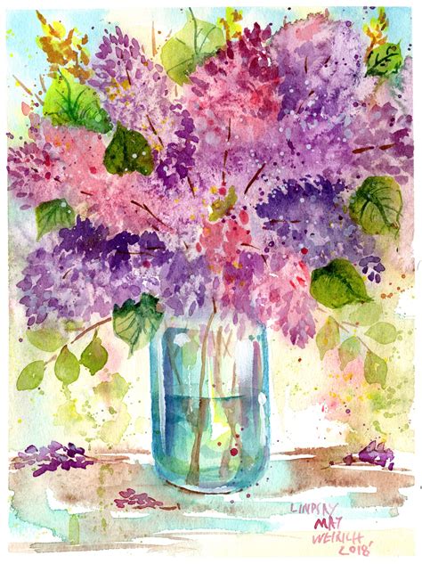 Loose Watercolor Flowers Tutorial | Best Flower Site