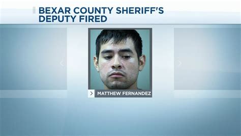 Bexar County Deputy Fired Over Domestic Violence Allegations