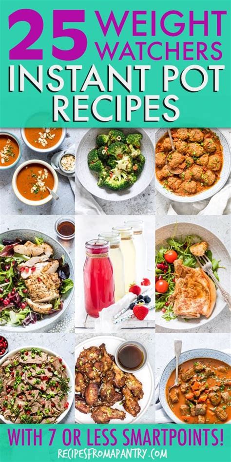 With This Collection Of 25 Weight Watchers Instant Pot Recipes It S