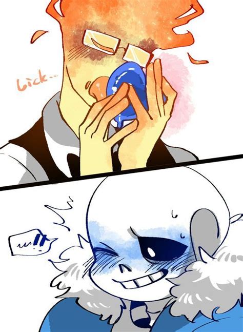 Grillby X Sans Comic Dubs