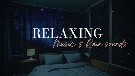 10 Hours Relaxing Sleep Music Rain Sounds 🎵 Calming Music For Sleep