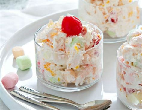 Receta Facil De Ensalada De Gelatina Deliciosa Y Cremosa