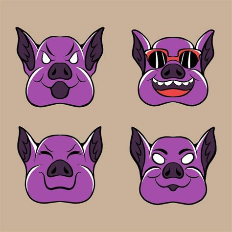 Premium Vector | Pig vector illustration