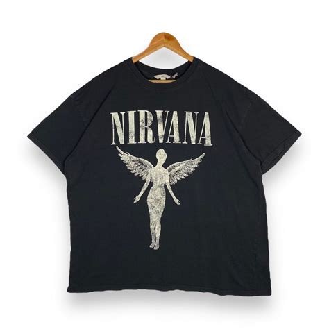 Nirvana Nirvana In Utero Tour Vintage Style T Shirt Grailed