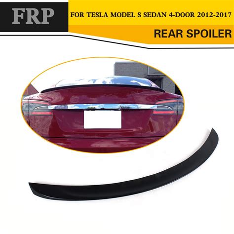 Brand New Frp Unpainted Black Primer Auto Car Rear Wings Trunk