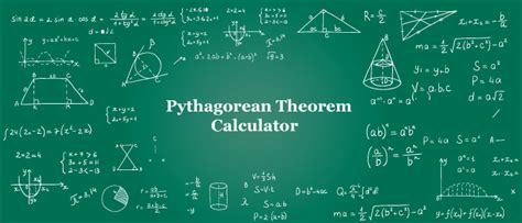 Pythagorean Theorem Calculator