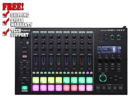 Roland Mc 707 Groovebox Sequencer Dj Controllers Dj Audio 123dj