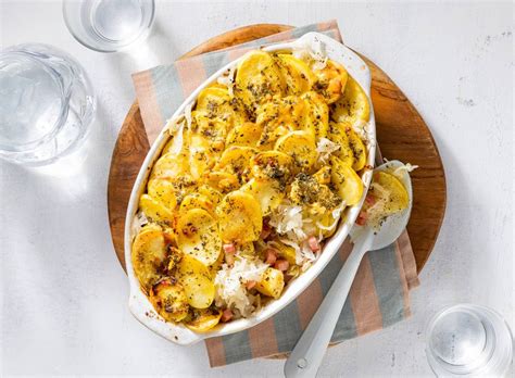 Zuurkoolschotel Met Ham En Ananas Recept Allerhande Albert Heijn