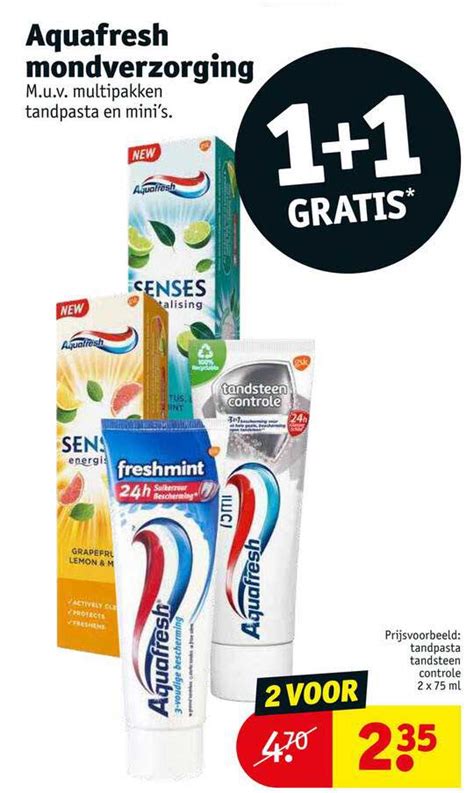 Aquafresh Mondverzorging Aanbieding Bij Kruidvat Folders Nl