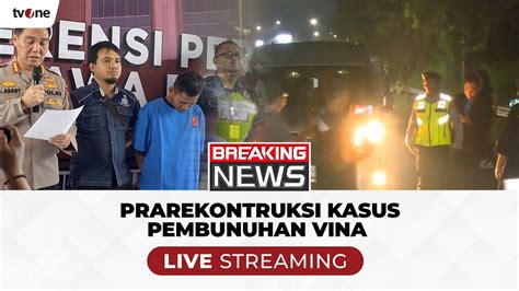 Breaking News Polisi Gelar Prarekonstruksi Kasus Pembunuhan Vina