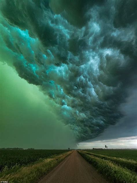 green derecho storm  south dakota yesterday atoptics