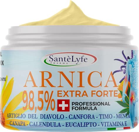 SantèLyfe Arnica Gel Extra Forte 98 5 500 ml Arnica per Cavalli Uso