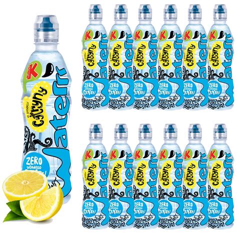 Kubuś Water Napój o smaku cytryny 500ml x 12 sztuk 13988869876 Allegro pl