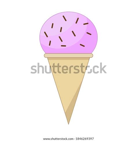 Ice Cream Vector Strawberry Ice Cream Stock Vector Royalty Free