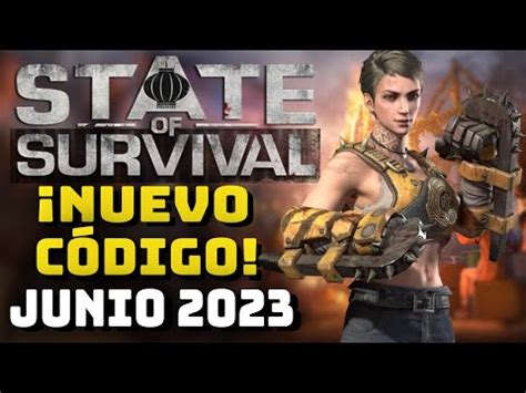 Códigos de State of Survival NUEVO CÓDIGO Junio 2023 YouTube