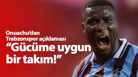 Paul Onuachu Dan Trabzonspor A Klamas G C Me Uygun Bir Tak M