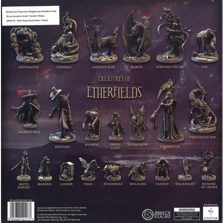 Etherfields Cr Atures D Etherfields Jeux De Soci T Awaken Realms