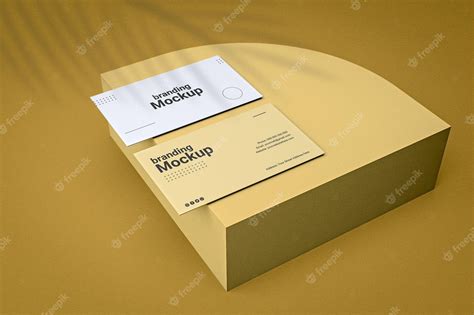 Premium Psd Business Card Mockup Design Template