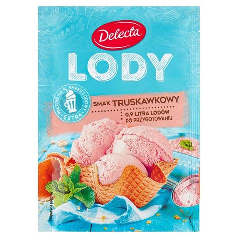 Delecta Lody Smak Truskawkowy G Zakupy Online Z Dostaw Do Domu