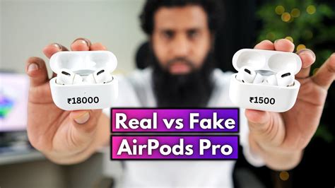 Real Vs Fake AirPods Pro In 2023 How To Recognise Fake AirPods YouTube