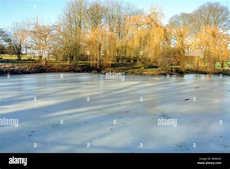 Icy Pond Scene Hi Res Stock Photography And Images Alamy