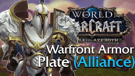 Warfront Armor Plate Tier 1 3 Alliance In Game Preview World Of