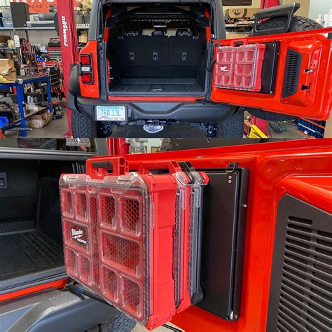 Folding Tailgate Table W Built In Packout Mount By Foutz Motorsport