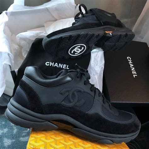 Chanel Triple Black Runners Mens Bvlgari Bags Balenciaga Sneakers