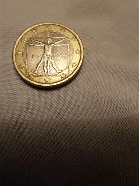 Leonardo Da Vinci 1 Euro Coin - Etsy