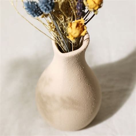 Yellow And Blue Dried Flower Posy Lisa Angel