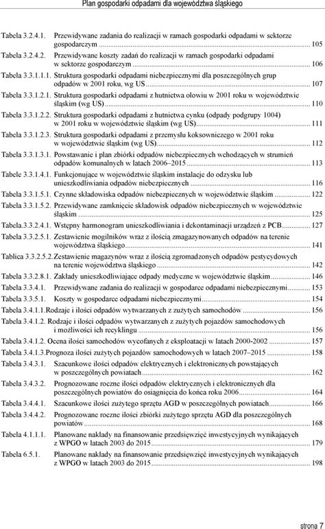 PLAN GOSPODARKI ODPADAMI DLA WOJEWÓDZTWA ŚLĄSKIEGO PDF Darmowe pobieranie