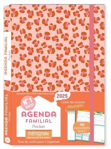 Agenda Familial Pocket M Moniak De Editions Poche Livre Decitre