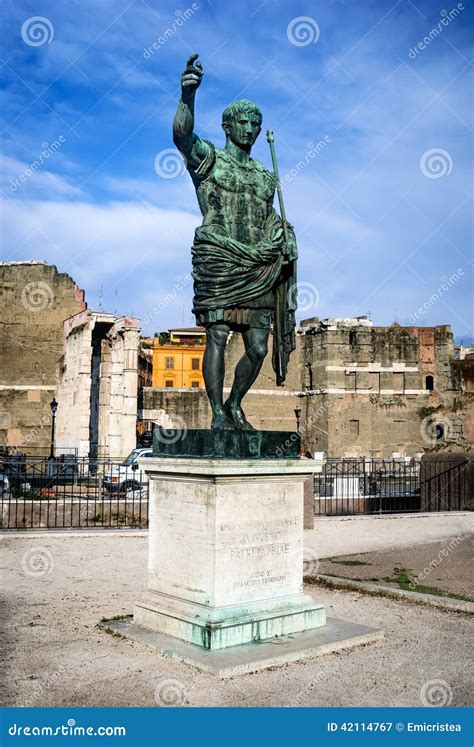 Octavian Augustus Statue In Rome Italy Stock Photo Image 42114767