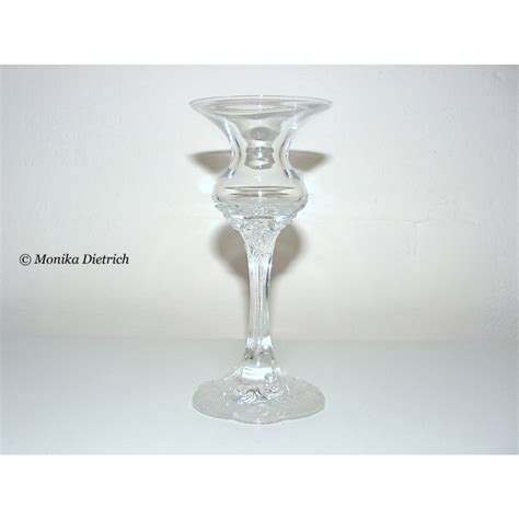 Rosenthal Classic Rose Monbijou Candle Holder Crystal Glass Monadi