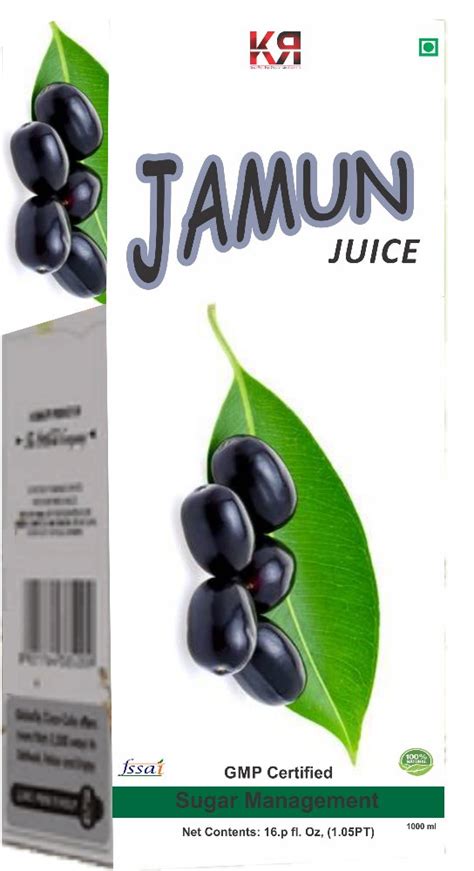 Kr Enterprises Jamun Juice Packaging Type Box Packaging Size Ml