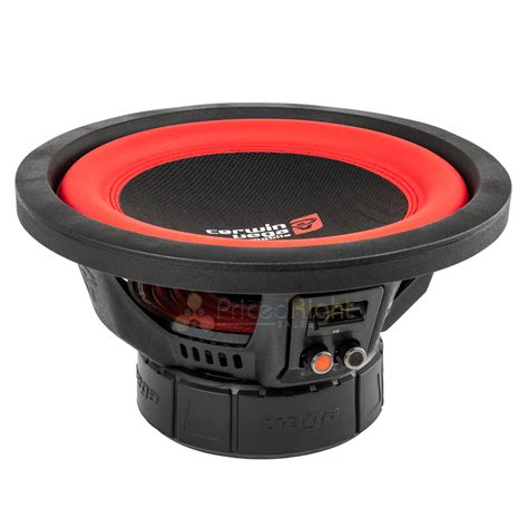 10 Dual 2 Ohm Subwoofer 1100 Watts Car Audio Sub DVC Cerwin Vega