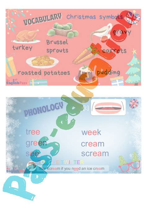 Stage Christmas Le On D Anglais Ce Cm My English Pass Pdf